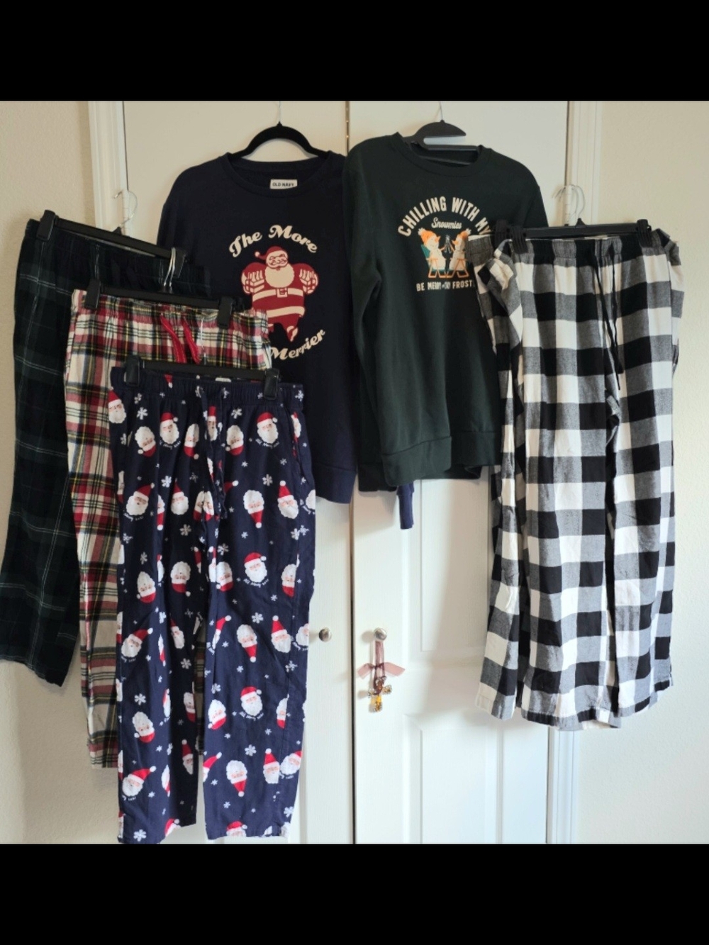 Old Navy Family Christmas Pajama & Loungewear Bundle – 8 Pieces